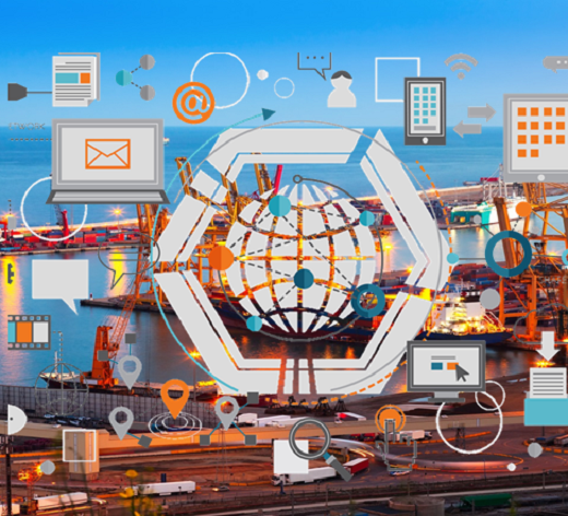 What are the enablers of Smart Port Vision?